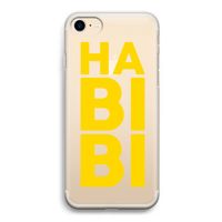 Habibi Majorelle : iPhone 7 Transparant Hoesje