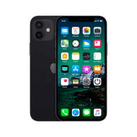 Refurbished iPhone 12 Mini 128 GB Zwart Gebruikt