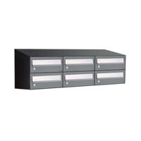 Allux Hive Set 3-Breed, 2-Hoog Met Dak Antraciet - 40030065_3x2d Allux Hive Set 3-Breed, 2-Hoog Met Dak Antraciet - 40030065_3x2d