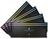 Corsair 64 GB DDR5-6000 Quad-Kit werkgeheugen CMP64GX5M4B6000C36, Dominator Titanium RGB, XMP - thumbnail