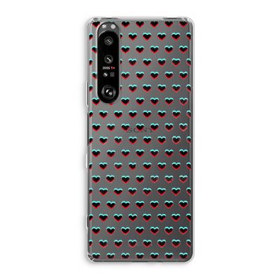Hartjes: Sony Xperia 1 III Transparant Hoesje