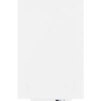 Rocada Whiteboard 6521PRO (b x h) 100 cm x 150 cm Wit Kunststof coating Incl. opbergbakje, Horizontaal- of verticaalformaat
