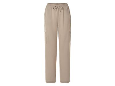esmara Dames cargo broek (Beige, L (44/46))