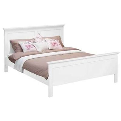 Bed Fleur - wit - 160x200 cm - Leen Bakker