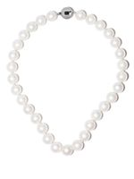 Yoko London collier en or blanc 18ct à perles - Argent