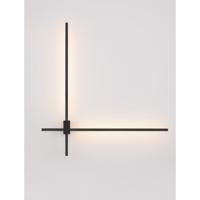 Lyora Strakke wandlampPeak zwart - 9060272