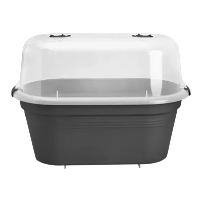 Kweekhuis green basics balkon l55cm living black