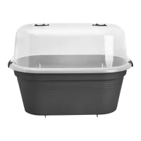 Kweekhuis green basics balkon l55cm living black