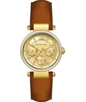 Horlogeband Michael Kors MK2504 Leder Bruin 16mm