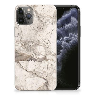 Apple iPhone 11 Pro | TPU | Siliconen hoesje | Marmer Beige