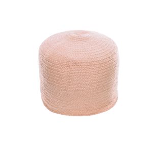Kave Home Poef 'Daiana' kleur Roze