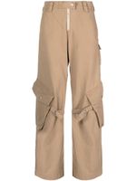 Acne Studios pantalon en coton à poches cargo - Tons neutres - thumbnail