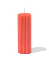 HEMA Stompkaars ⌀7x19cm ribbel oranje (oranje)