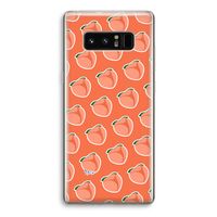 Just peachy: Samsung Galaxy Note 8 Transparant Hoesje