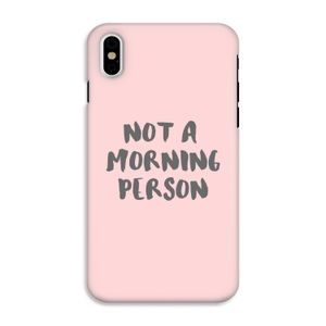 Morning person: iPhone X Tough Case