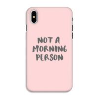 Morning person: iPhone X Tough Case