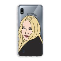 Mary Kate: Samsung Galaxy A10 Transparant Hoesje