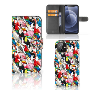 iPhone 12 | 12 Pro (6.1") Telefoonhoesje met Pasjes Birds