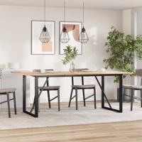 Eettafelpoten O-frame 160x80x73 cm staal