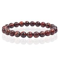 Natuursteen Armband met 8mm Kralen Memphis - Bloodstone