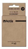 Actis KH-45 inkt (vervanging HP 45 51645A; Standaard; 44 ml; zwart)