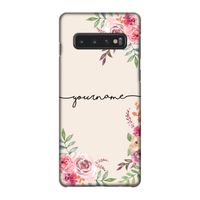 Rozen: Samsung Galaxy S10 4G Volledig Geprint Hoesje