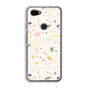Terrazzo N°21: Google Pixel 3a Transparant Hoesje