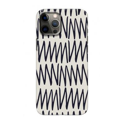 Marrakech Zigzag: Volledig geprint iPhone 12 Hoesje
