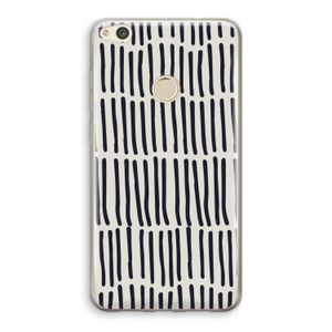 Moroccan stripes: Huawei Ascend P8 Lite (2017) Transparant Hoesje