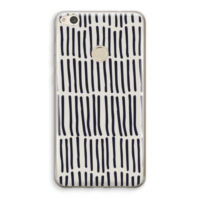 Moroccan stripes: Huawei Ascend P8 Lite (2017) Transparant Hoesje
