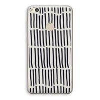 Moroccan stripes: Huawei Ascend P8 Lite (2017) Transparant Hoesje