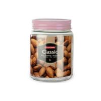 Plasticforte keuken voorraadpot - weckpot - roze - 1 liter - kunststof Plasticforte keuken voorraadpot - weckpot - roze - 1 liter - kunststof