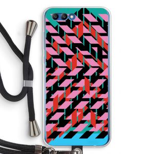 Skew Blush 2: Honor 10 Transparant Hoesje met koord