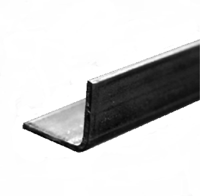 Stalen hoekprofiel koud gewalst ronde hoek 15x15x2 mm - per meter Stalen hoekprofiel koud gewalst ronde hoek 15x15x2 mm - per meter