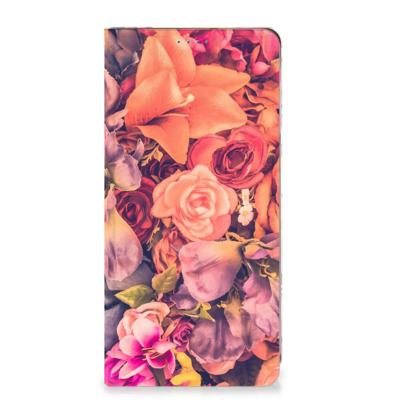 Motorola Moto G54 Smart Cover Bosje Bloemen Motorola Moto G54 Smart Cover Bosje Bloemen