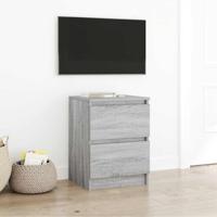 Tv-meubel 40x35x54 cm spaanplaat grijs sonoma
