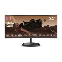 Cooler Master Gaming GM34-CWQ2 LED display 86,4 cm (34") 3440 x 1440 Pixels UltraWide Quad HD Zwart - thumbnail