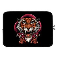 Tiger and Rattlesnakes: Laptop sleeve 13 inch