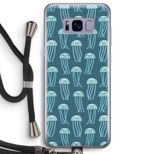Kwallie: Samsung Galaxy S8 Plus Transparant Hoesje met koord
