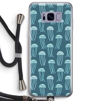 Kwallie: Samsung Galaxy S8 Plus Transparant Hoesje met koord