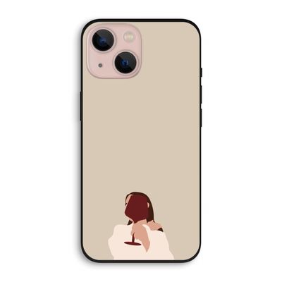 I drink wine: iPhone 13 Biologisch afbreekbaar hoesje