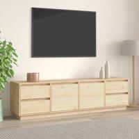 Tv-meubel 176x37x47,5 cm massief grenenhout - thumbnail