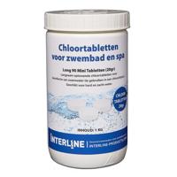 Interline chloortabletten long90 20gram/1kg