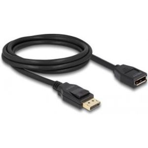 DeLOCK 80002 DisplayPort kabel 2 m Zwart