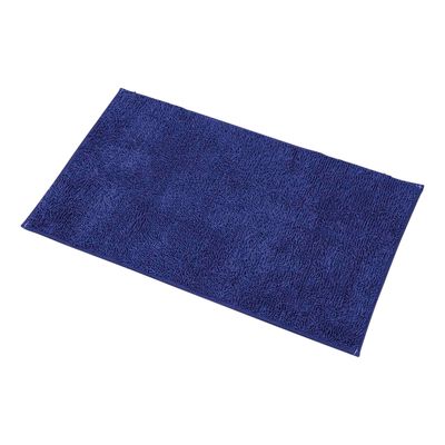 4goodz Douchemat Polyester 45x75cm - Navy Blauw 4goodz Douchemat Polyester 45x75cm - Navy Blauw