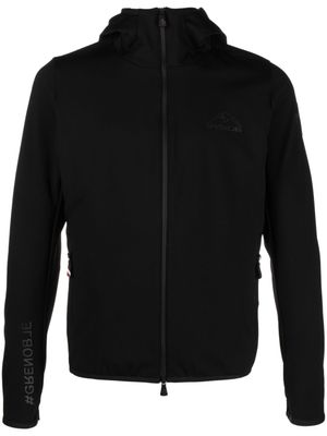 Moncler Grenoble veste zippée à capuche - Noir