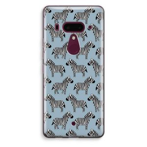 Zebra: HTC U12+ Transparant Hoesje