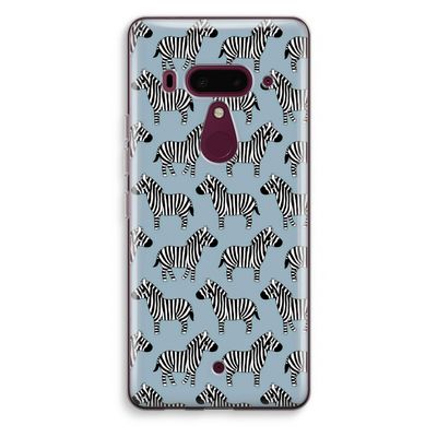 Zebra: HTC U12+ Transparant Hoesje