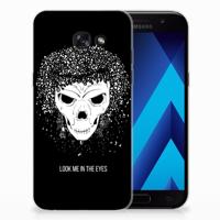 Silicone Back Case Samsung Galaxy A5 2017 Skull Hair