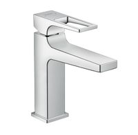 Hansgrohe Metropol wastafelkraan 110 waterbesparend met afvoerplug chroom - thumbnail